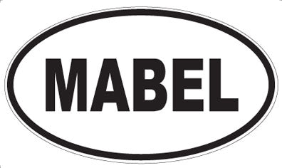 MABEL - Oval Magnet