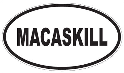 MACASKILL - Oval Magnet