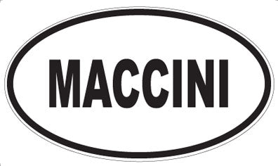 MACCINI - Oval Magnet