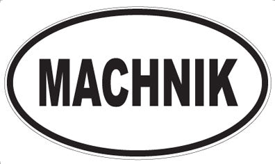 MACHNIK - Oval Magnet