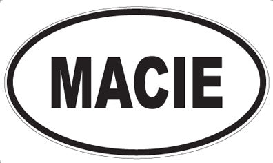 MACIE - Oval Magnet