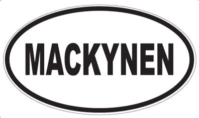 MACKYNEN - Oval Magnet