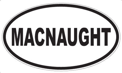 MACNAUGHT - Oval Magnet