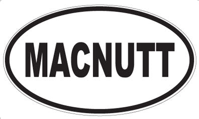 MACNUTT - Oval Magnet