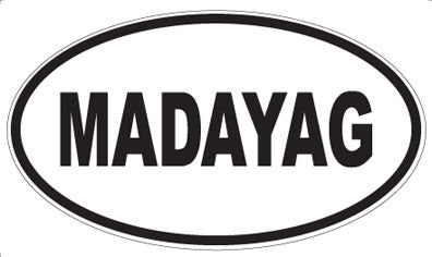 MADAYAG - Oval Magnet