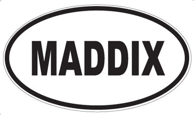 MADDIX - Oval Magnet
