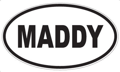 MADDY - Oval Magnet