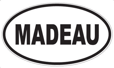 MADEAU - Oval Magnet