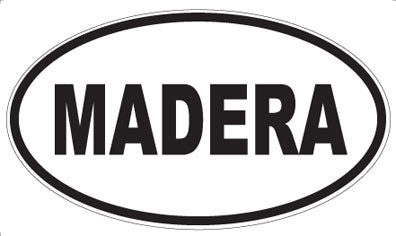MADERA - Oval Magnet