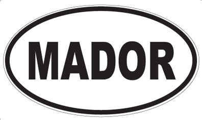 MADOR - Oval Magnet