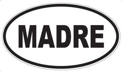 MADRE - Oval Magnet