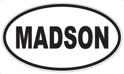MADSON - Oval Magnet