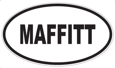MAFFITT - Oval Magnet