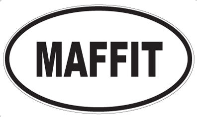 MAFFIT - Oval Magnet