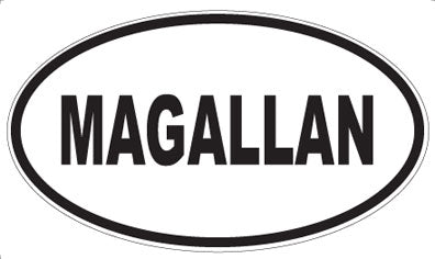 MAGALLAN - Oval Sticker