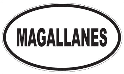 MAGALLANES - Oval Magnet