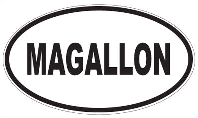 MAGALLON - Oval Magnet