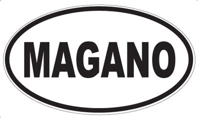 MAGANO - Oval Magnet