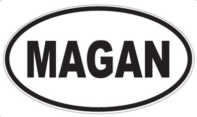 MAGAN - Oval Magnet