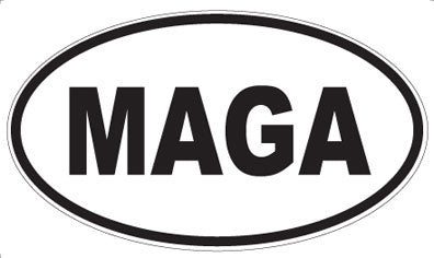 MAGA - Oval Magnet
