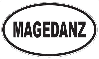 MAGEDANZ - Oval Magnet