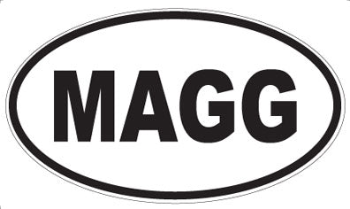 MAGG - Oval Sticker