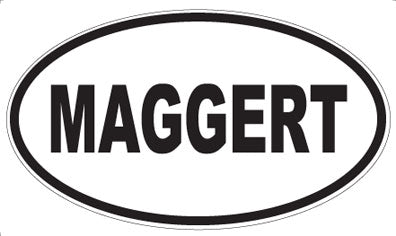 MAGGERT - Oval Magnet