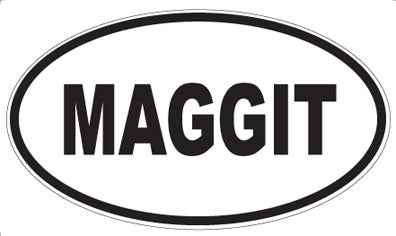 MAGGIT - Oval Sticker