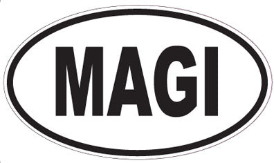 MAGI - Oval Sticker