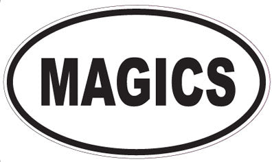MAGICS - Oval Sticker