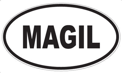 MAGIL - Oval Magnet