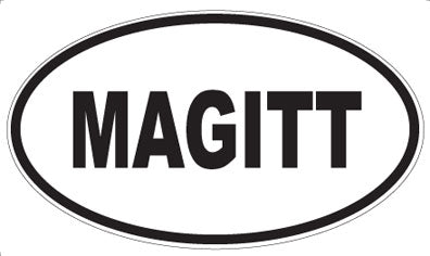 MAGITT - Oval Sticker