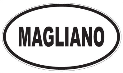 MAGLIANO - Oval Magnet