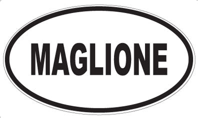 MAGLIONE - Oval Magnet