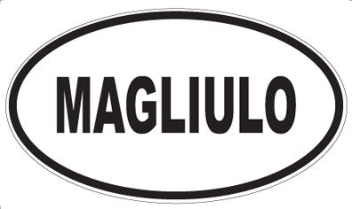 MAGLIULO - Oval Magnet