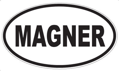 MAGNER - Oval Sticker