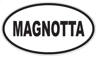 MAGNOTTA - Oval Magnet