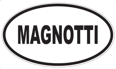 MAGNOTTI - Oval Magnet