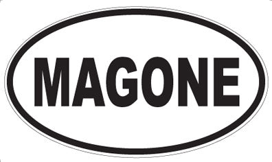 MAGONE - Oval Magnet