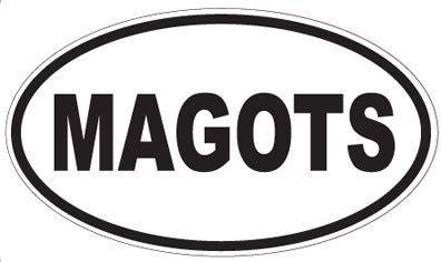 MAGOTS - Oval Sticker