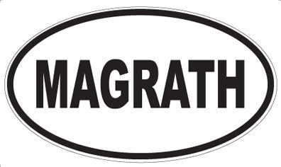 MAGRATH - Oval Magnet