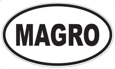 MAGRO - Oval Magnet