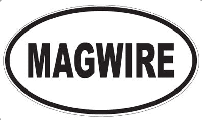 MAGWIRE - Oval Magnet