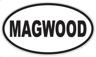 MAGWOOD - Oval Magnet
