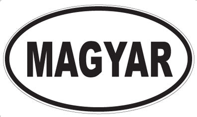 MAGYAR - Oval Sticker
