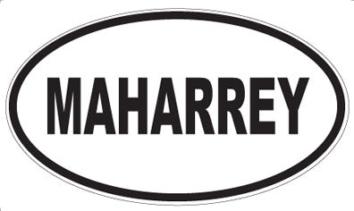 MAHARREY - Oval Magnet