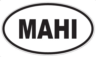 MAHI - Oval Magnet