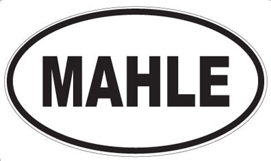 MAHLE - Oval Sticker