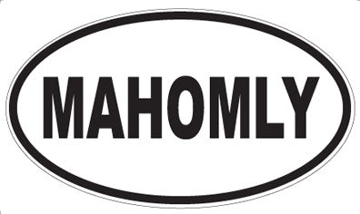 MAHOMLY - Oval Magnet