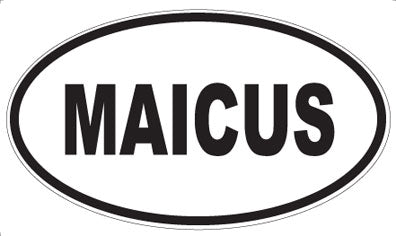 MAICUS - Oval Magnet